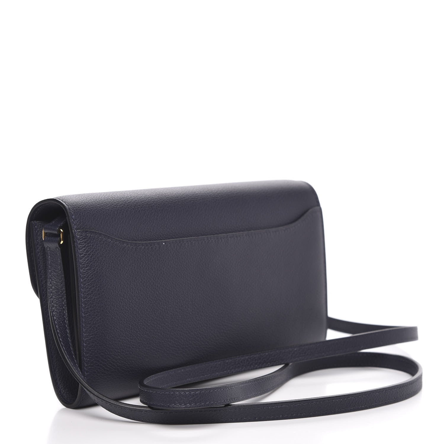 Hermes Evercolor Constance Wallet To Go Bleu Nuit 3 of 9