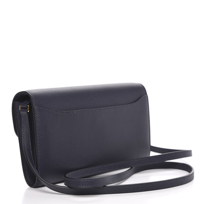 Hermes Evercolor Constance Wallet To Go Bleu Nuit 3 of 9