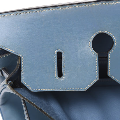Hermes Box Birkin 35 Blue Jean 16 of 26