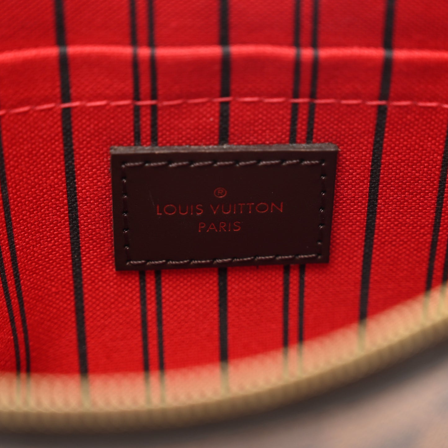 Damier Ebene Neverfull MM GM Pochette