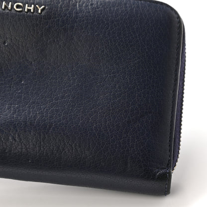 Givenchy Sugar Goatskin Pandora Zip Around Wallet Night Blue 10 of 13