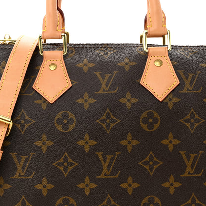 Louis Vuitton Monogram Speedy Bandouliere 25 8 of 11