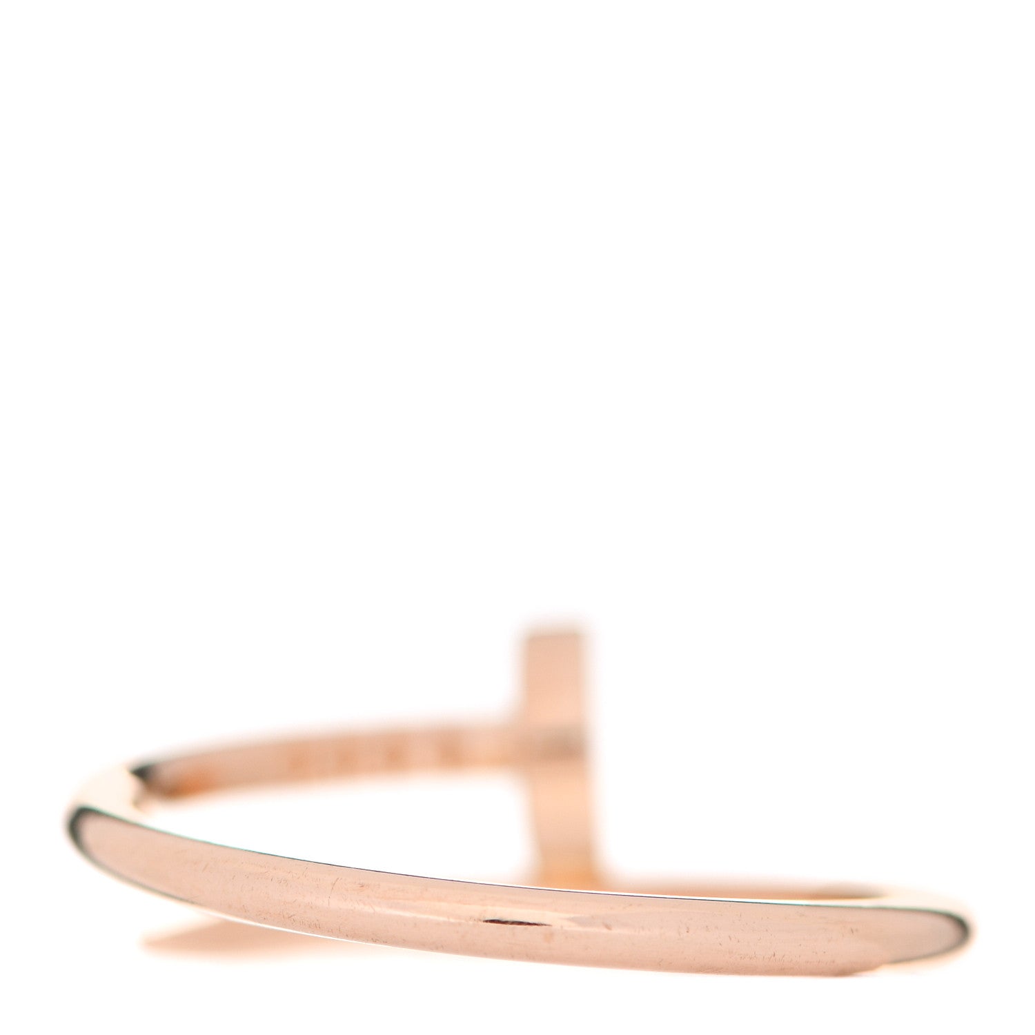 Cartier 18K Pink Gold Small Juste Un Clou Ring 52 6 3 of 5