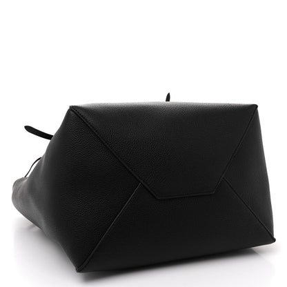 Celine Soft Grained Calfskin Small Belt Cabas Phantom Black 4 of 12