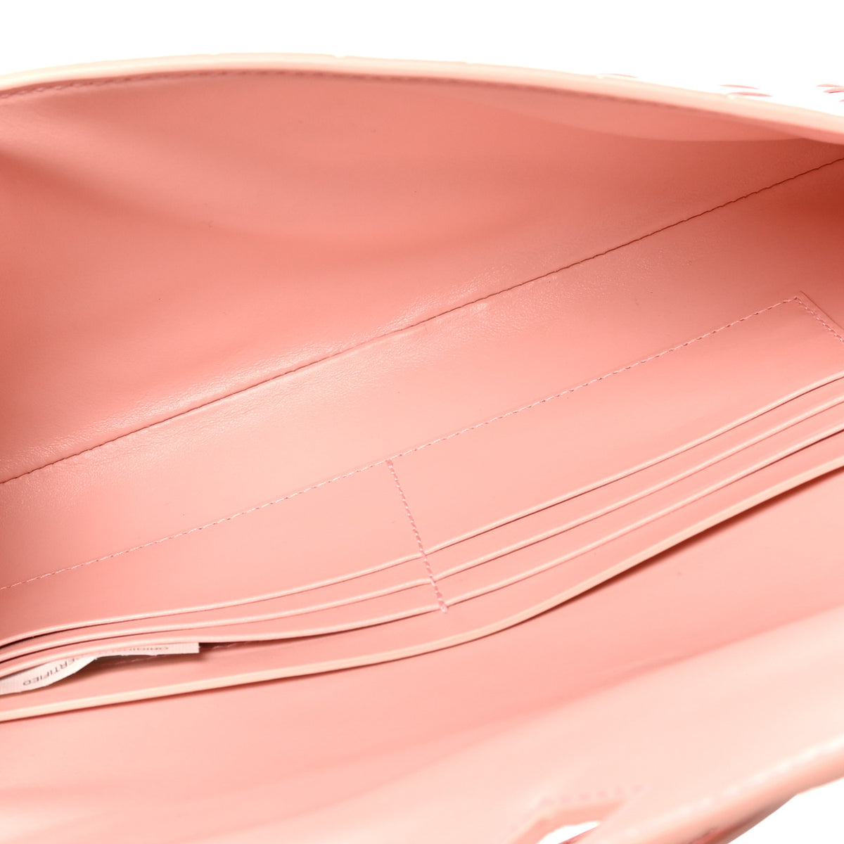 Bottega Veneta Nappa Intrecciato Long Andiamo Top Handle Clutch Rose 5 of 7
