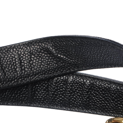 Chanel Caviar Quilted Grand Shopping Tote GST Black 8 of 9