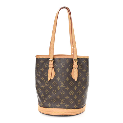Louis Vuitton Monogram Petit Bucket 23 1 of 10
