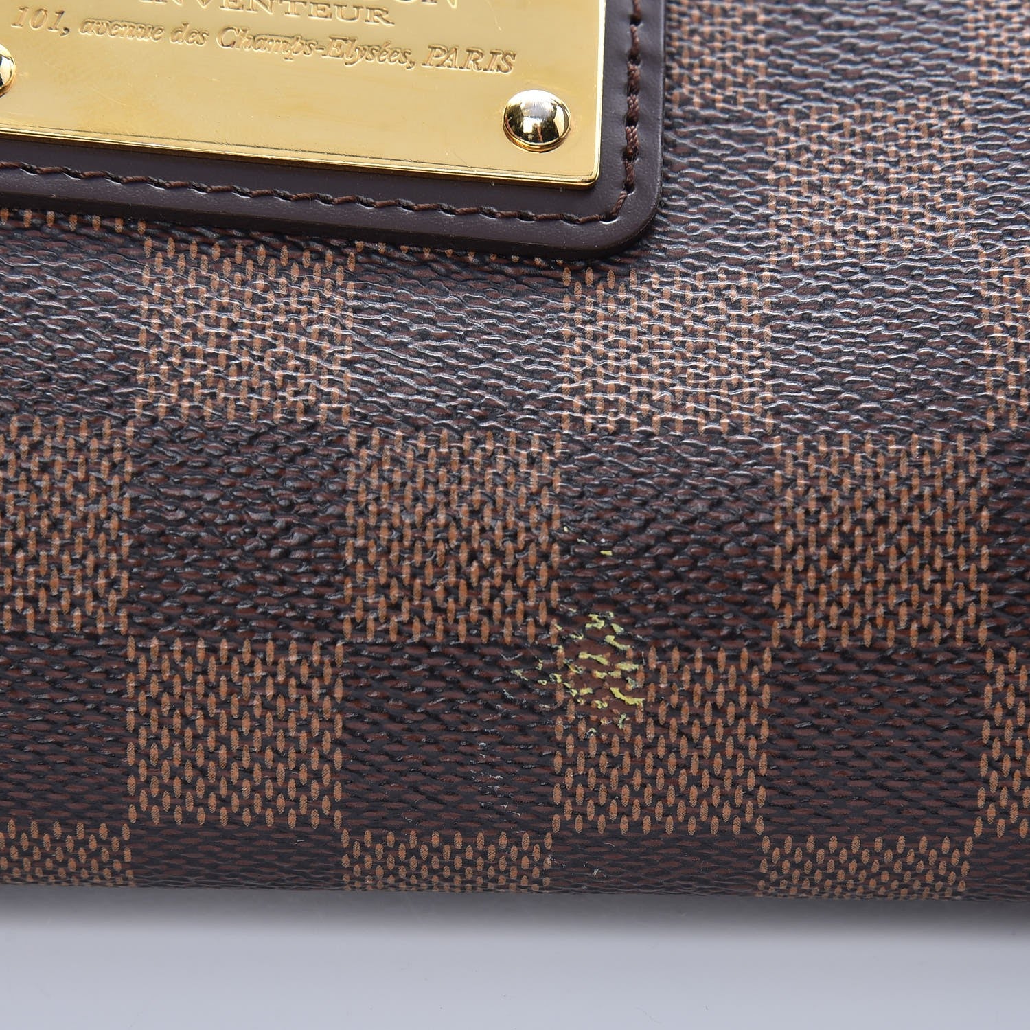 Louis Vuitton Damier Ebene Eva Clutch 9 of 9
