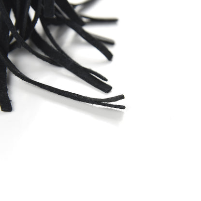 Saint Laurent Calfskin Large Fringe Shopping Tote Black 12 of 13
