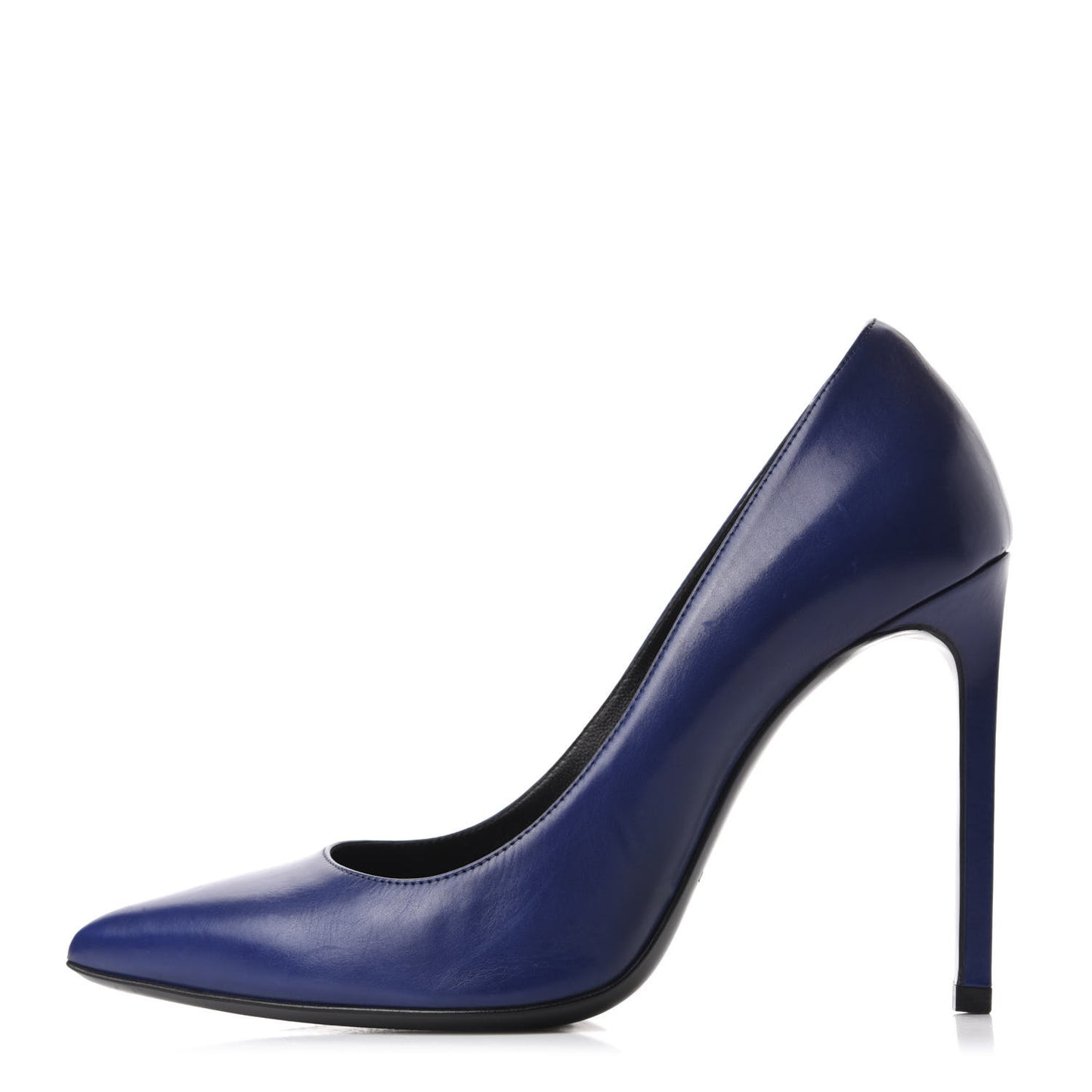 Calfskin Paris 105 Classic Pumps 36.5 Royal Blue