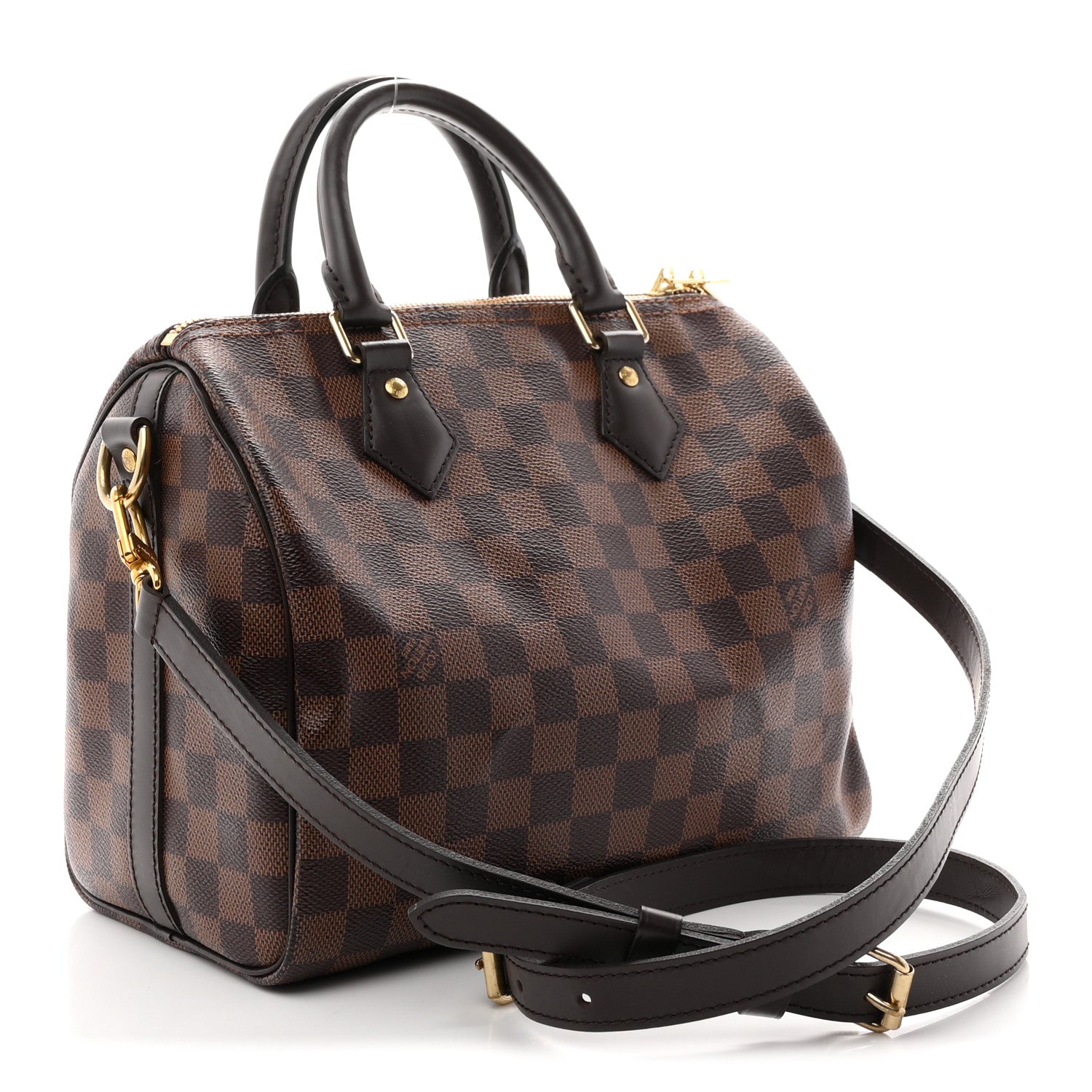 Louis Vuitton Damier Ebene Speedy Bandouliere 25 3 of 9