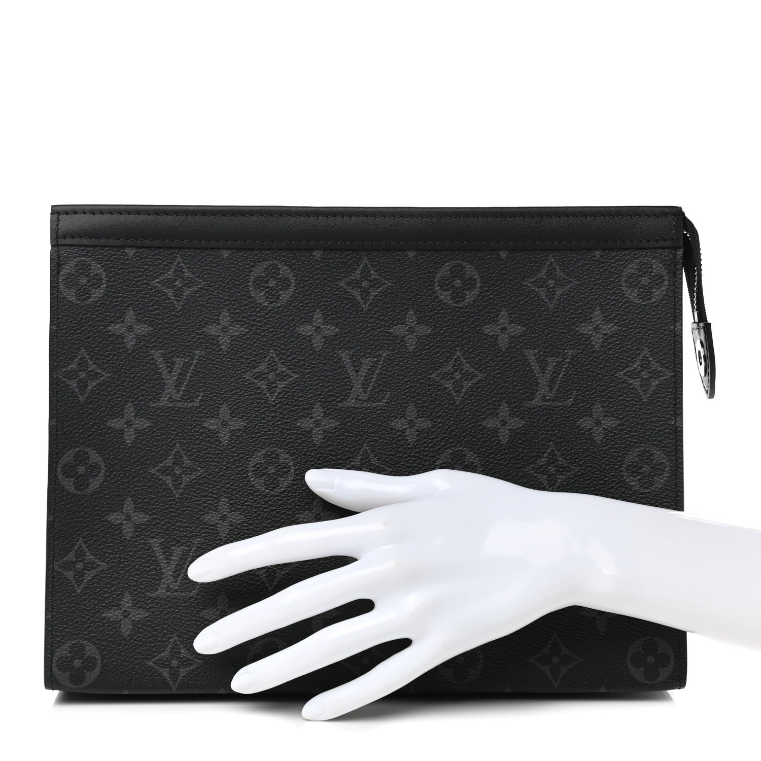Louis Vuitton Monogram Eclipse Pochette Voyage MM 2 of 7