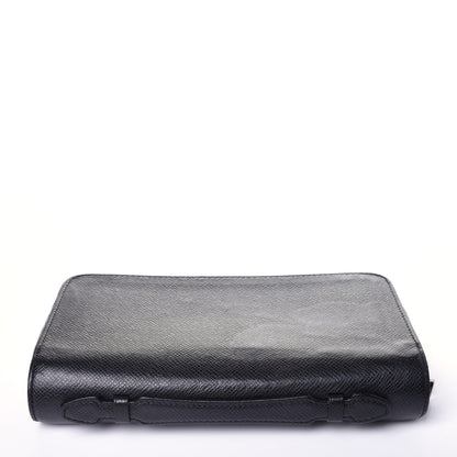 Louis Vuitton Taiga Zippy XL Wallet Black 9 of 9