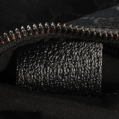 Gucci Monogram Messenger Bag Black 8 of 9