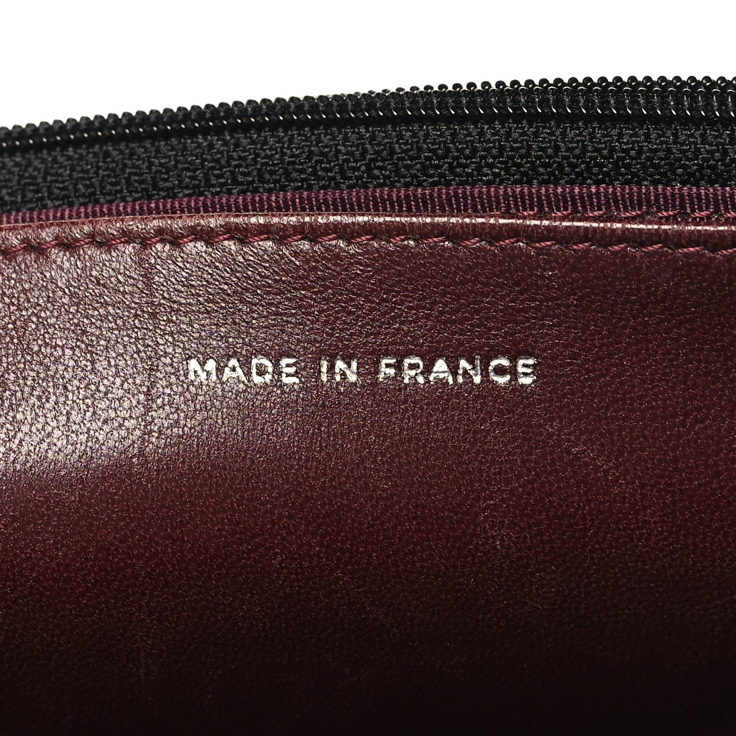 Lambskin Quilted Wallet On Chain WOC Black