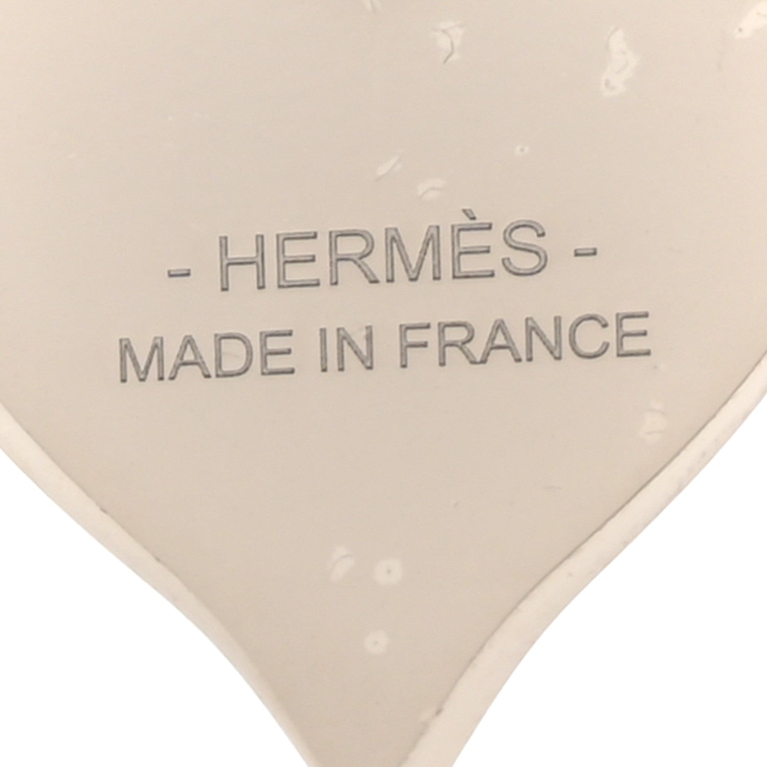 Hermes Palladium Coeur Tea Time Scarf Ring Rouge 3 of 4