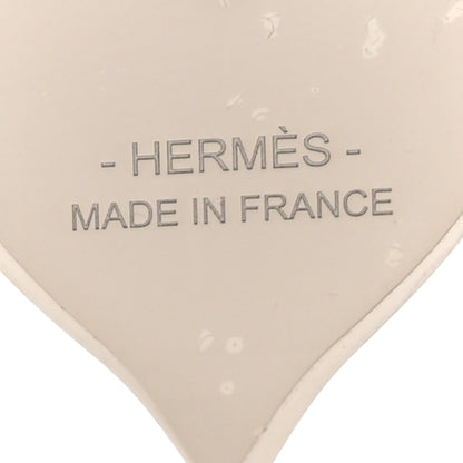 Hermes Palladium Coeur Tea Time Scarf Ring Rouge 3 of 4