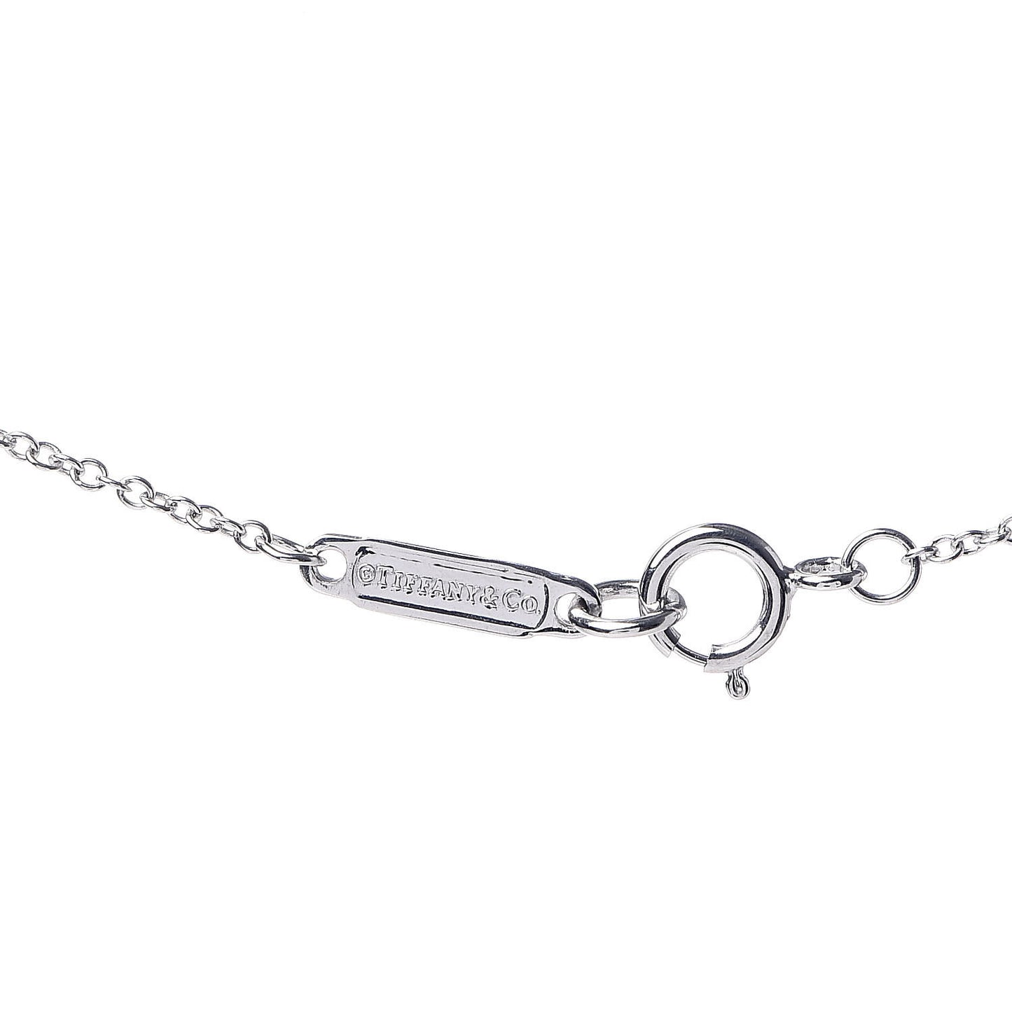 18K White Gold Diamond Mini Cross Pendant Necklace
