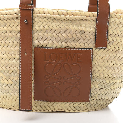 Loewe Raffia Basket Tote Bag Natural Tan 10 of 10