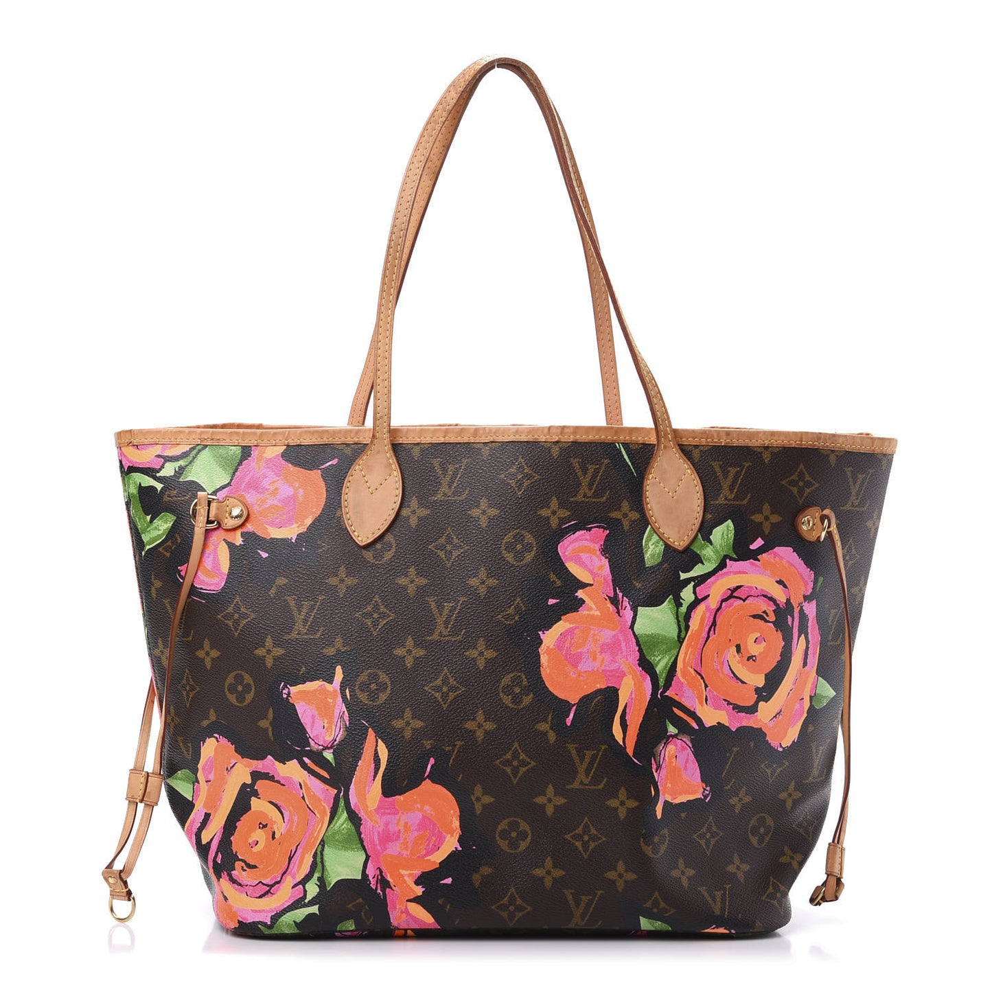 Monogram Roses Neverfull MM