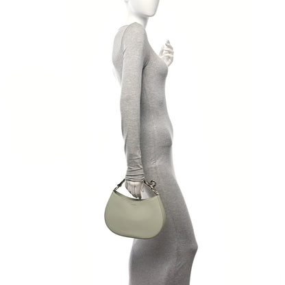 Lanvin Matte Calfskin Cat Hobo Sage 2 of 9