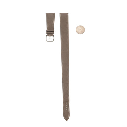 Hermes Swift 38mm Apple Watch Double Tour Band Etoupe 2 of 9