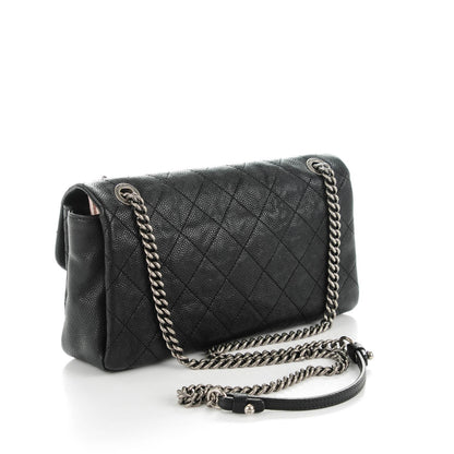 Chanel Caviar Quilted Medium Simply CC Flap Black 3 of 7