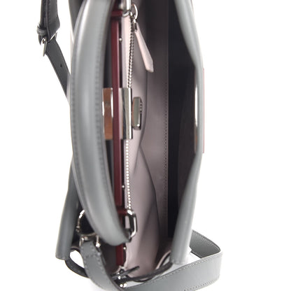 Fendi Vitello Seta Shiny Nappa Medium Peekaboo Iconic Satchel Alga Rosa Doll 7 of 9