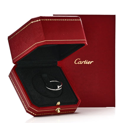 Cartier 18K White Gold Small Juste Un Clou Ring 54 7 6 of 6