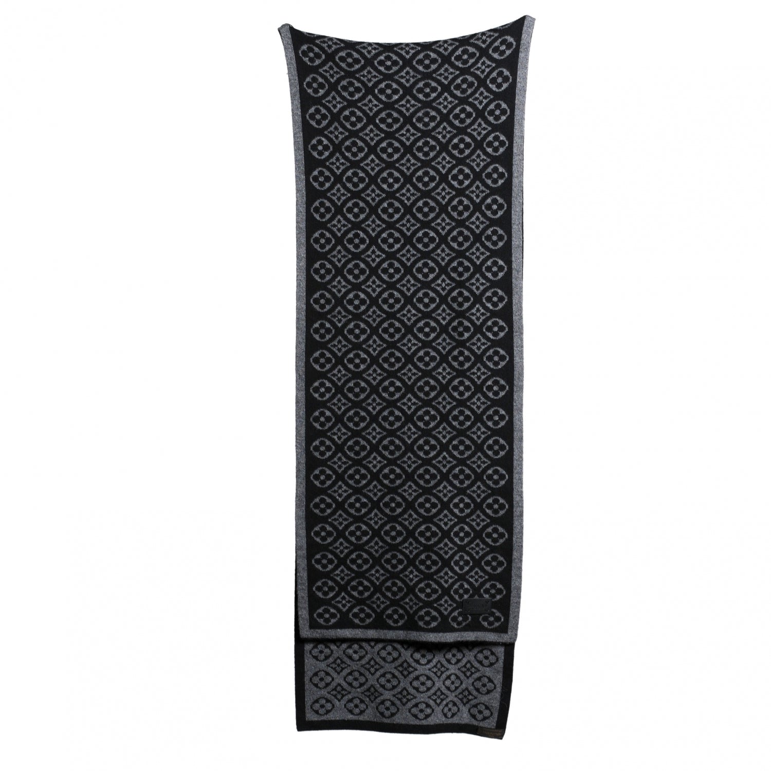 Louis Vuitton Cashmere Monogram Scarf 2 of 7