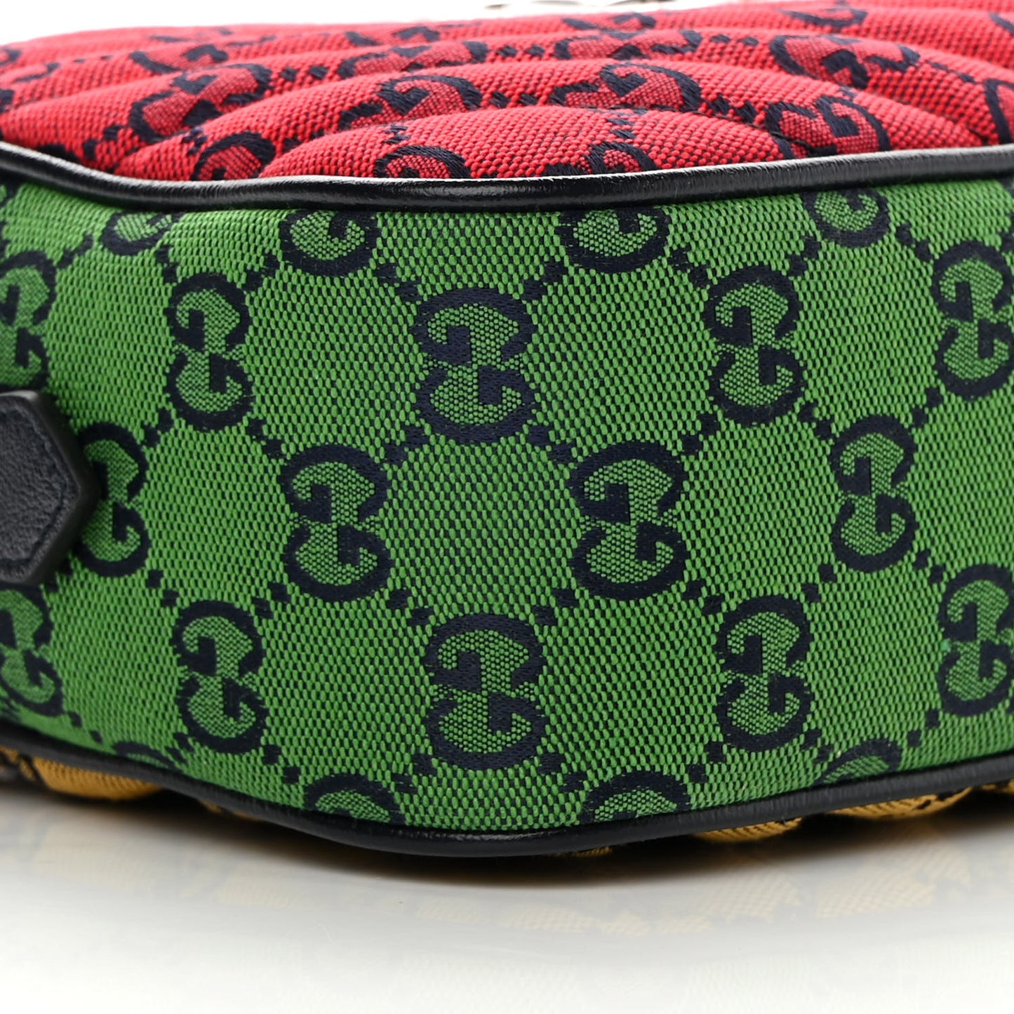 Monogram Multicolor Matelasse Diagonal Small GG Marmont Chain Shoulder Bag Red Blue Yellow Green Pink