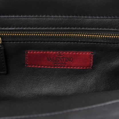 Valentino Garavani Vitello Small Rockstud Tote Black 5 of 15