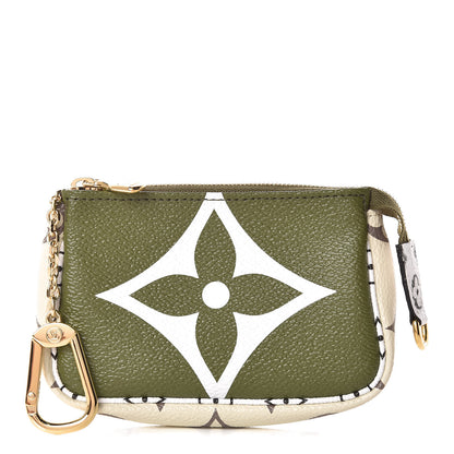 Louis Vuitton Monogram Giant Micro Pochette Accessories Kaki White 1 of 8