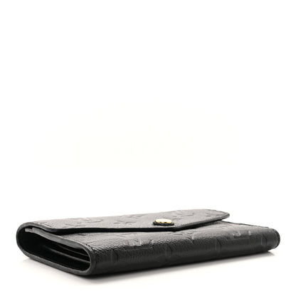 Louis Vuitton Empreinte Compact Curieuse Wallet Black 4 of 7