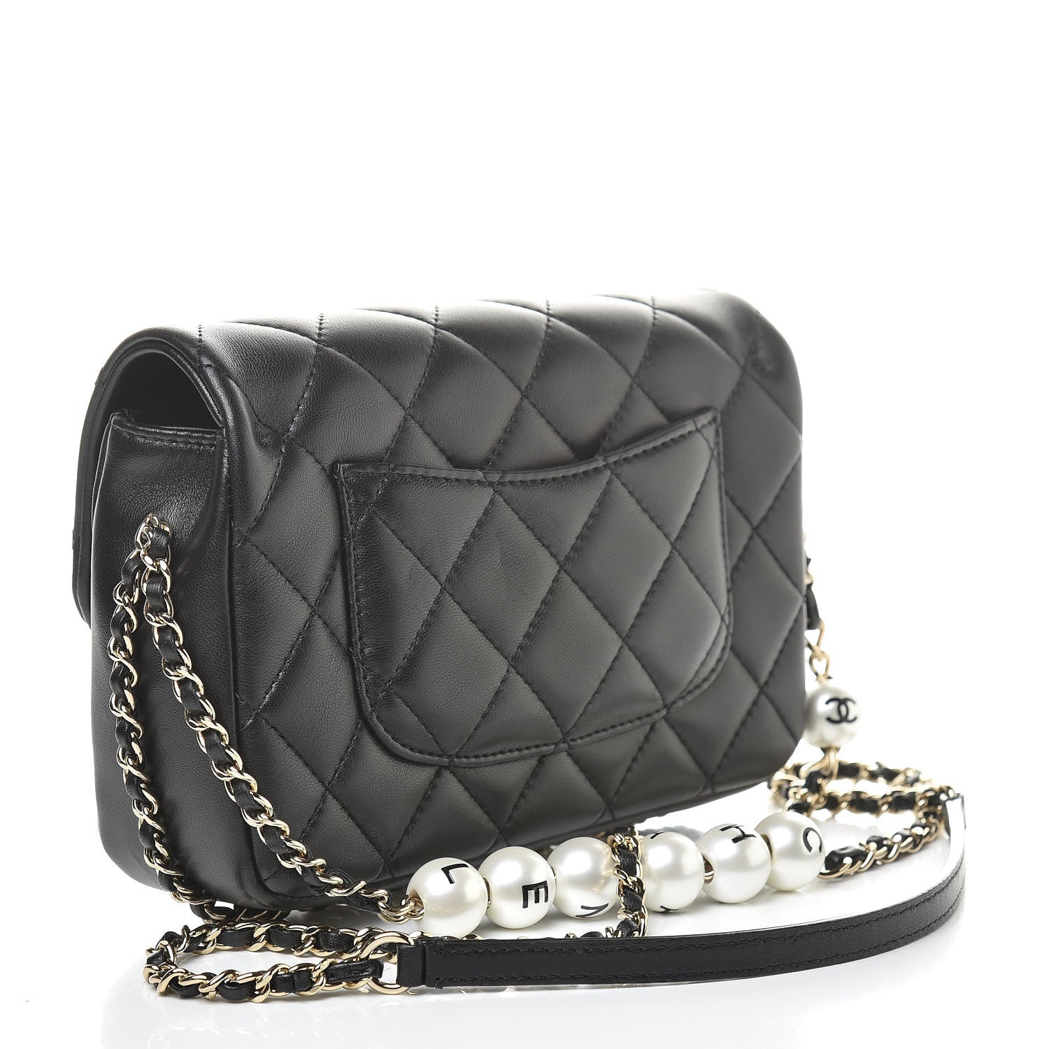 Chanel Lambskin Quilted Small My Precious Flap Black 3 of 11
