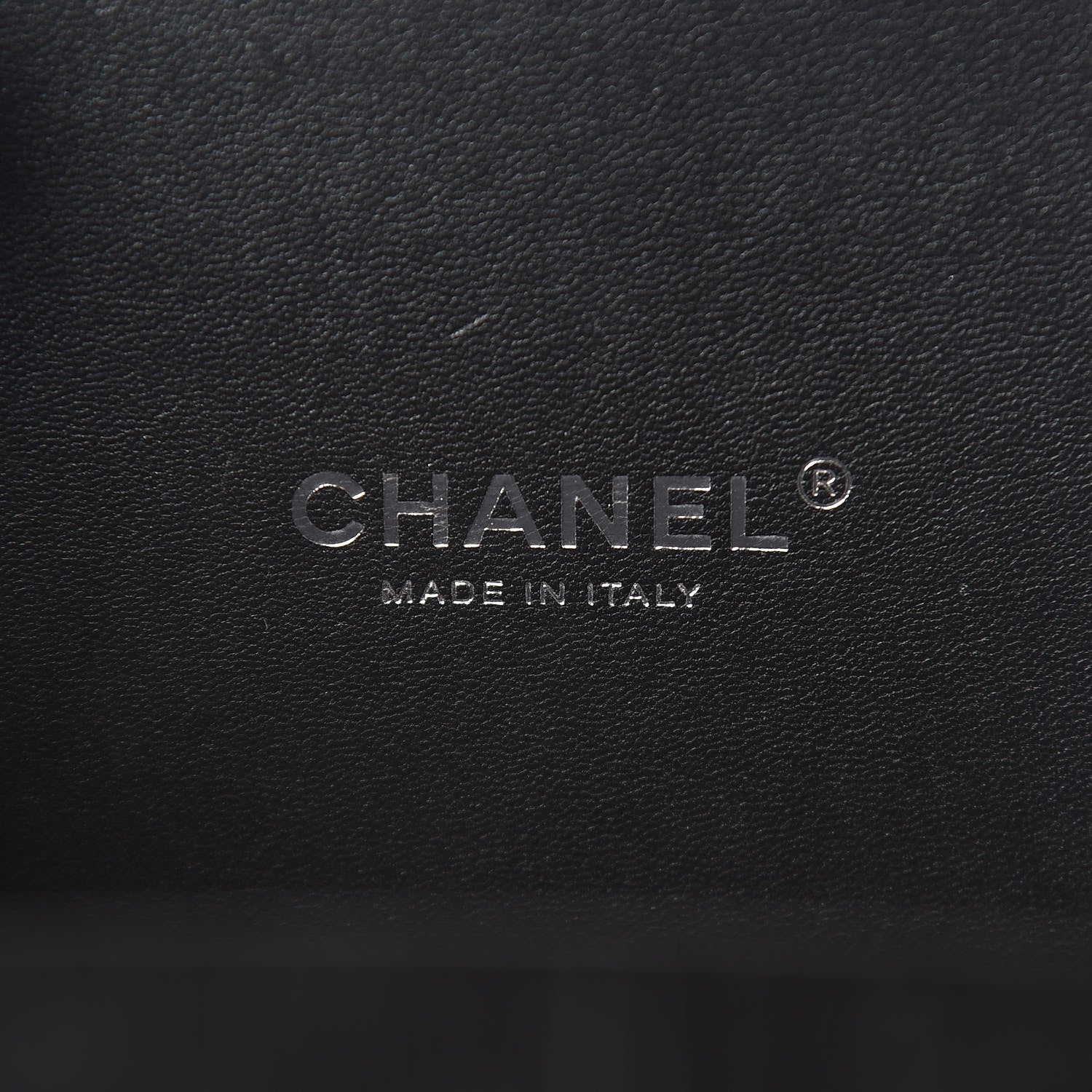Chanel Plexiglass Compact Box Clutch Black Ivory 6 of 10