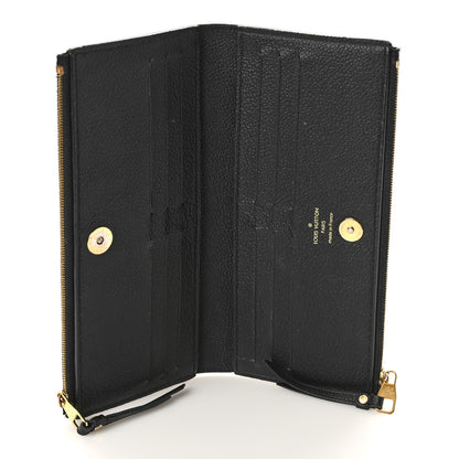 Louis Vuitton Empreinte Adele Wallet Black 5 of 9