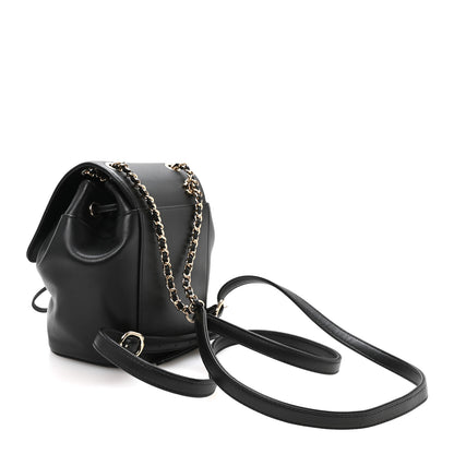Chanel Lambskin CC Mania Backpack Black 3 of 10