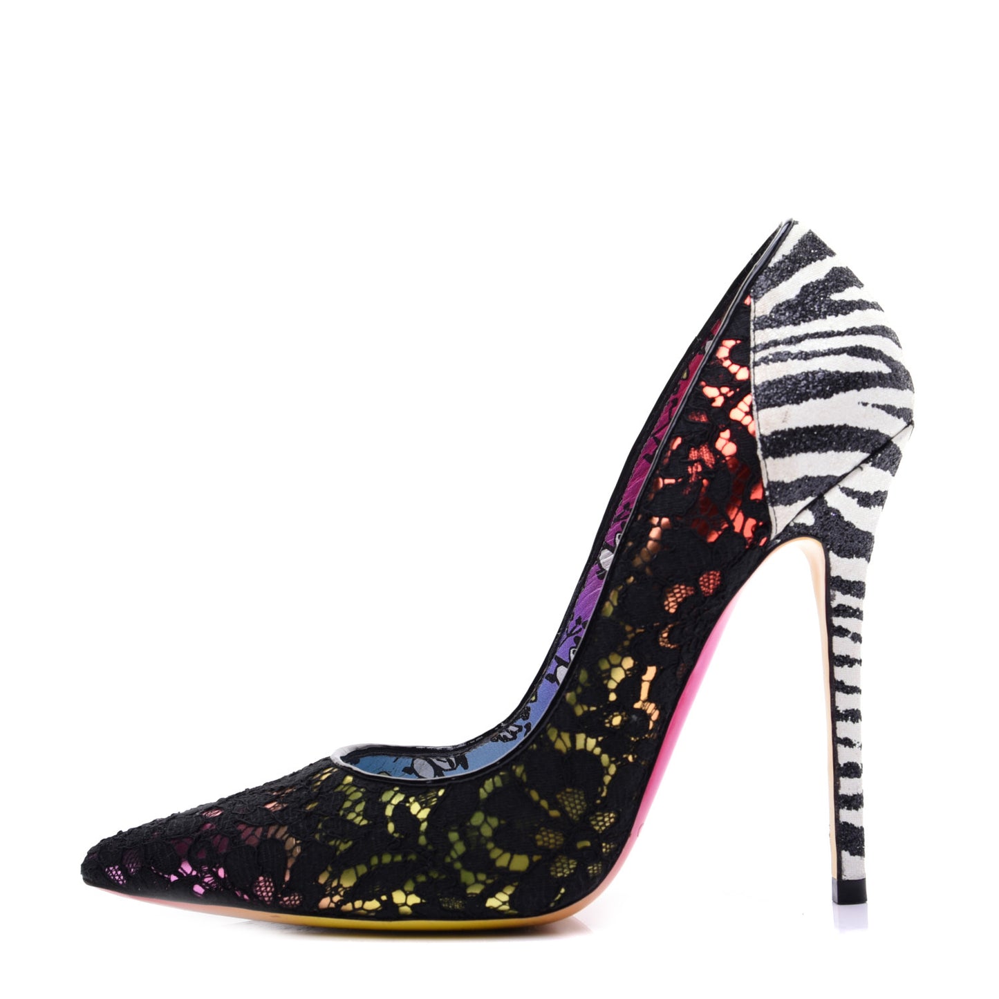 X ROB PRUITT Lace Anouk Pumps 38 Multicolor