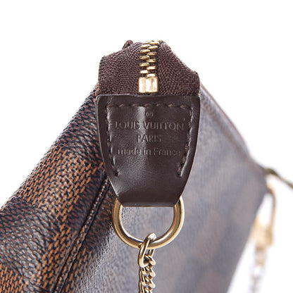 Louis Vuitton Damier Ebene Mini Pochette Accessories 6 of 9