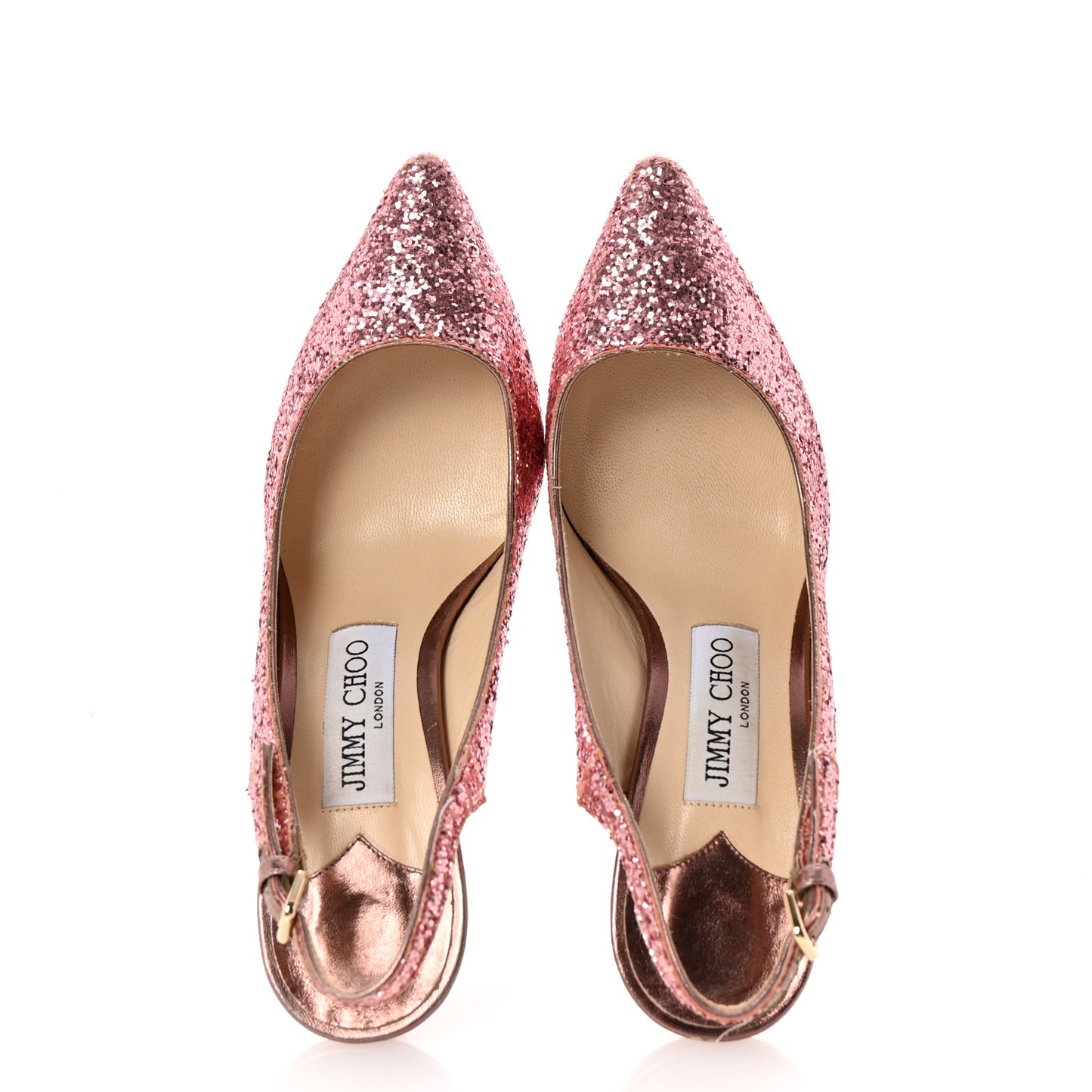 Galatica Glitter Fabric Erin 85 Slingback Pump 36 Candyfloss