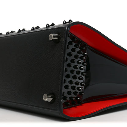Christian Louboutin Calfskin Spikes Loubinthesky Medium Paloma Black 8 of 8