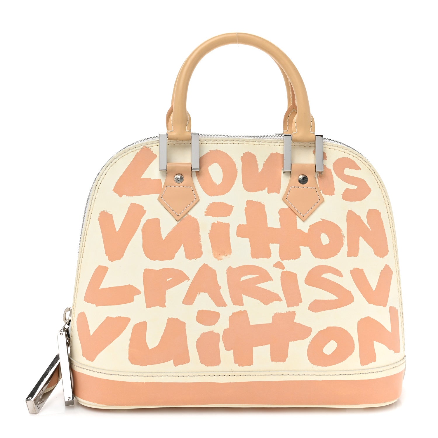 Louis Vuitton Graffiti Alma MM Peach 1 of 19