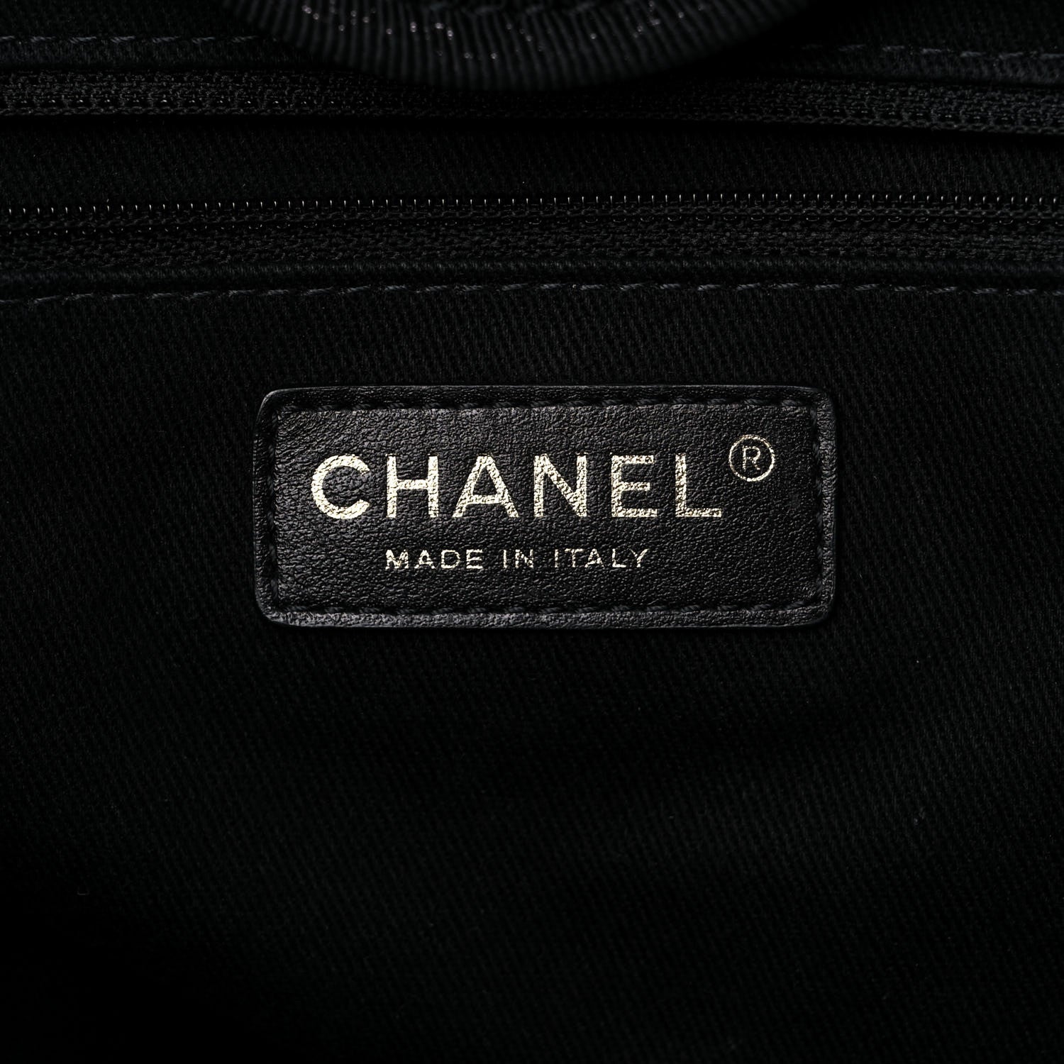 Chanel Woven Straw Raffia Medium Deauville Tote Grey 5 of 12
