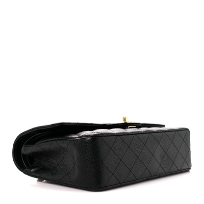Chanel Caviar Quilted Medium Double Flap Black 4 of 11