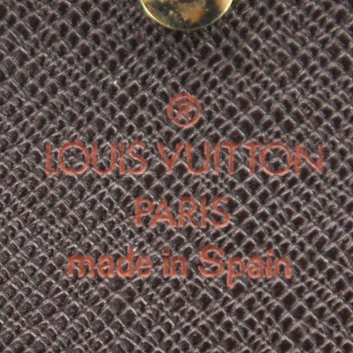 Damier Ebene Porte-Monnaie Tresor Wallet