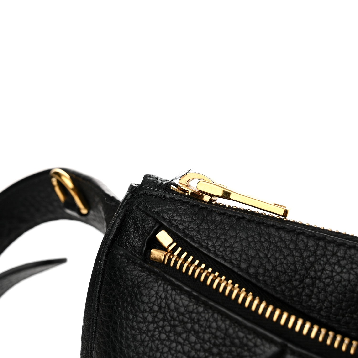 Prada Vitello Daino Medium Belt Bag Black 12 of 12