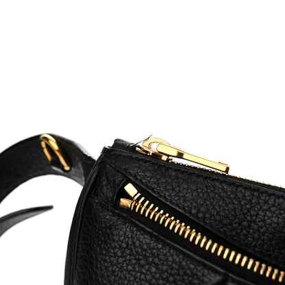 Prada Vitello Daino Medium Belt Bag Black 12 of 12