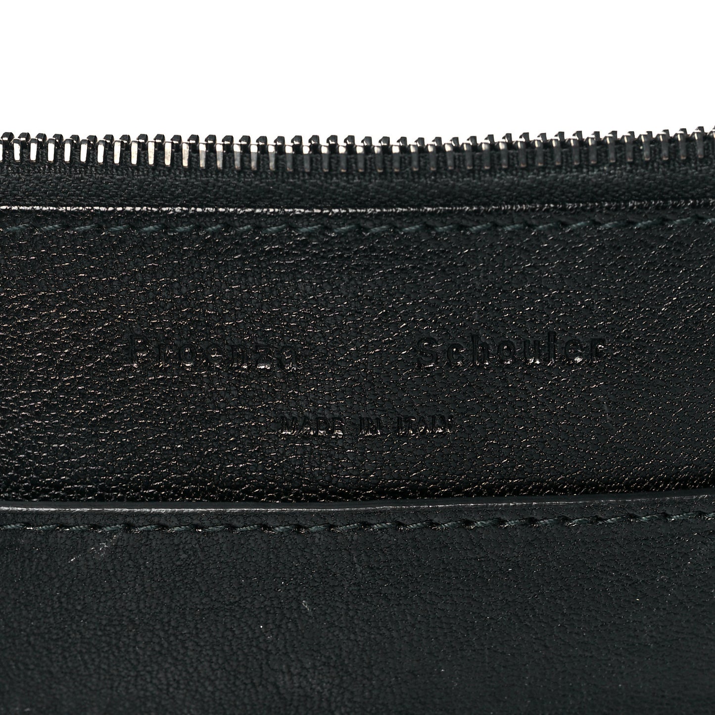 Lambskin PS1 Large Chain Wallet Black