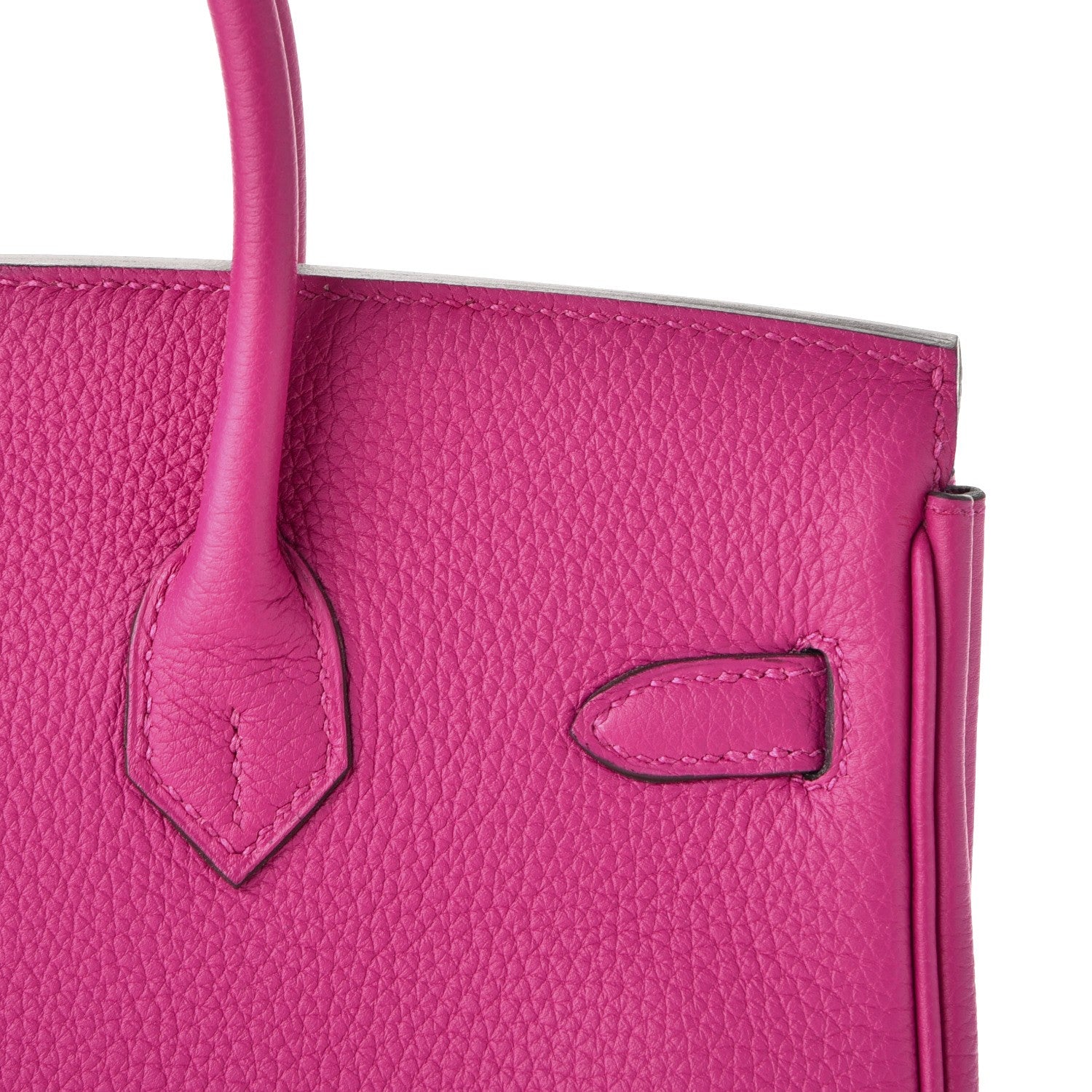 Hermes Togo Birkin 25 Rose Pourpre 11 of 36